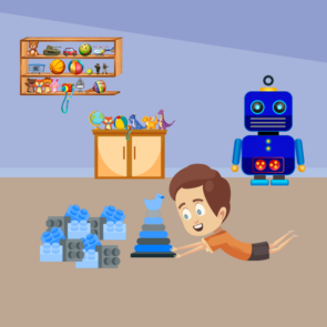 Baby Balancing The Stack Ring Vector