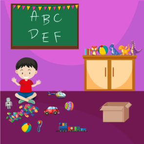 Baby Play Area Vector