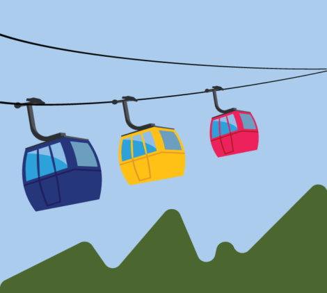 Cable Car Vector