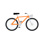 City Bicycle Vector