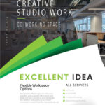Creative Studio Green Flyer Design