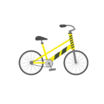 Cross Country Bicycle Vector