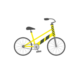 Cross Country Bicycle Vector