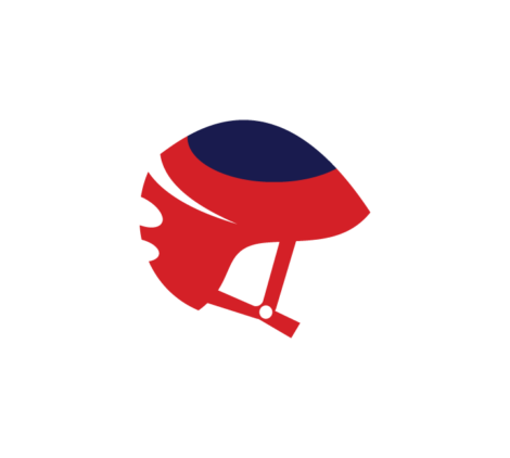 Cycling Helmet Vector Illustration