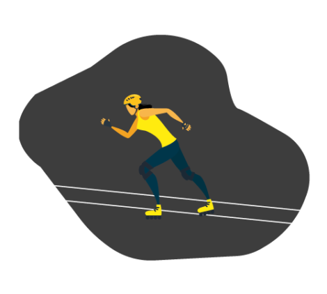 Female Athlete Vector