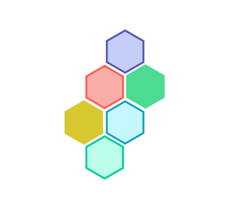 Flat Design 4 steps Infographic