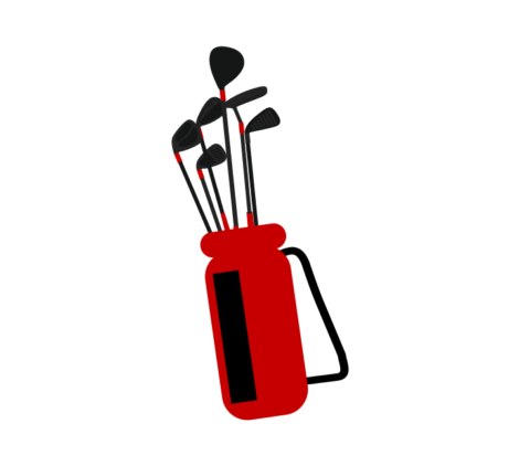 Golf Bag Vector