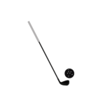 Golf Stick With Ball Vector