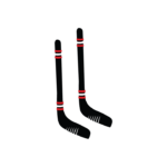 Ice Hockey Golf Keeper Stick Vector