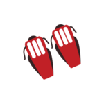 Ice Hockey Shoes Vector