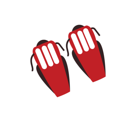 Ice Hockey Shoes Vector