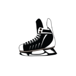 Ice Hockey Skating Shoes Vector