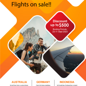 Orange Travel Flyer Design