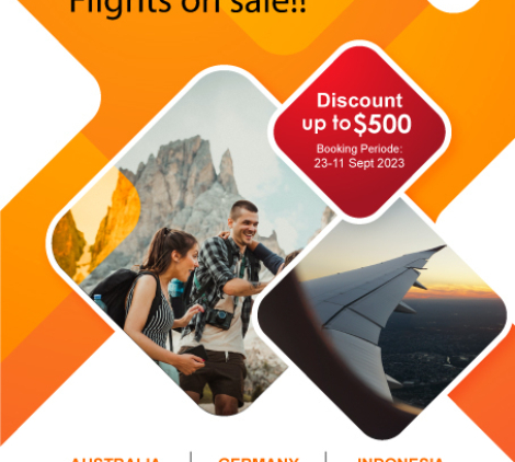 Orange Travel Flyer Design