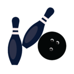 Pin Bowlling Silhouette Vector