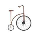 Retro Bicycle Vector