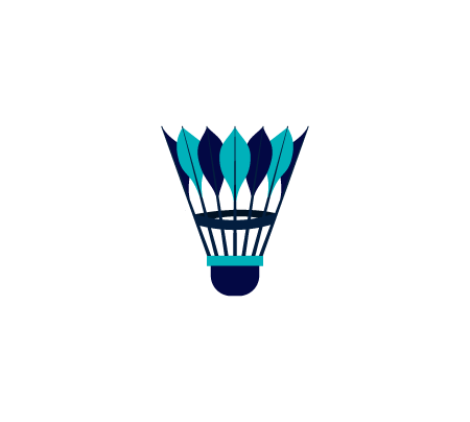 Shuttlecock Vector Illustration