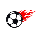 Soccer Ball Flame Vector Illustration