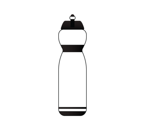 Sports Water Bottle Vector