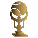 Tennis Ball Winning Trophy Vector