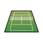 Tennis Field Vector