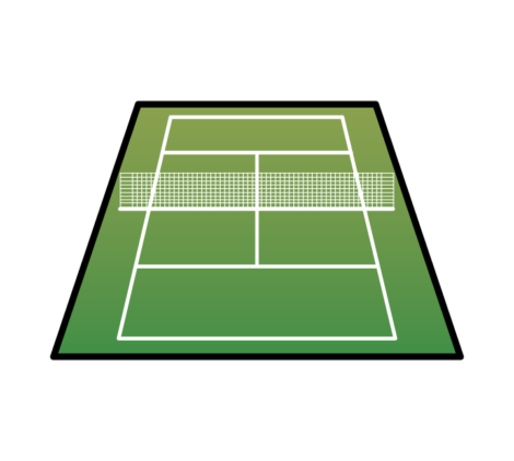 Tennis Field Vector