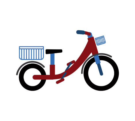 Utility Bicycle Vector