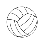Vollyball Ball Vector