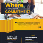 Yello Management Flyer Design