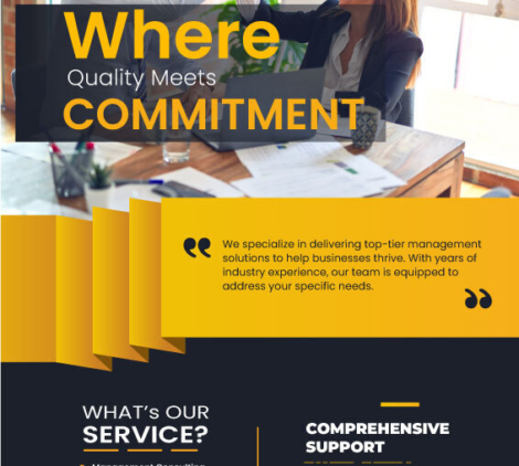 Yello Management Flyer Design