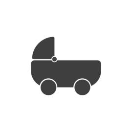 baby carriage icon