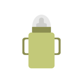 feeding bottle vector