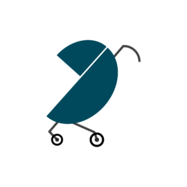 modern baby carriage