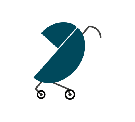 modern baby carriage