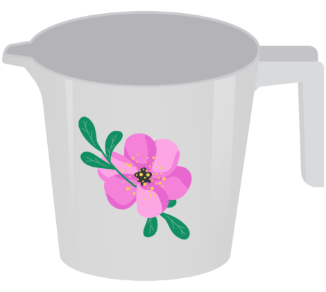 Bath Mug, bath, bug,bathroom, water, set-2