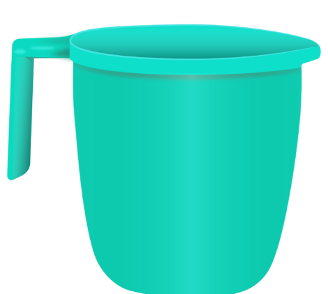 Bath Mug, bath, bug,bathroom, water, set-6