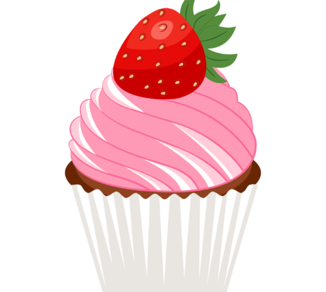 Cap Cake, cake, cup, cupcake, dessert, food, pink, sweet, strawberry-01