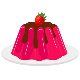 Jelly Strawberry, Jelly, food, strawberry, sweet-01