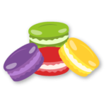 Macarons, dessert, food, kawaii, macarons, pastel, sweet-01