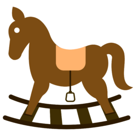 Rocking Horse, baby, game, horse, pony, rocking, toy, wooden