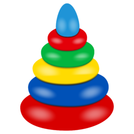 Toy Pyramid, children, colorful, entertainment, game, pear, pyramid, toy