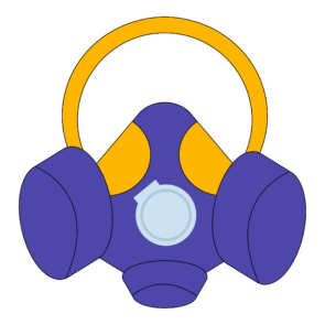 Air-purifying gas mask, respiratory protection, filtration mask, breathing safety gear, gas mask respirator-01