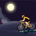 BMX, biking, desert night, girl power, extreme sports
