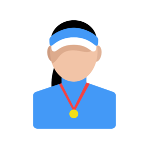 Badminton girl player, shuttlecock athlete, racquet sportswoman, court game enthusiast, badminton player-01