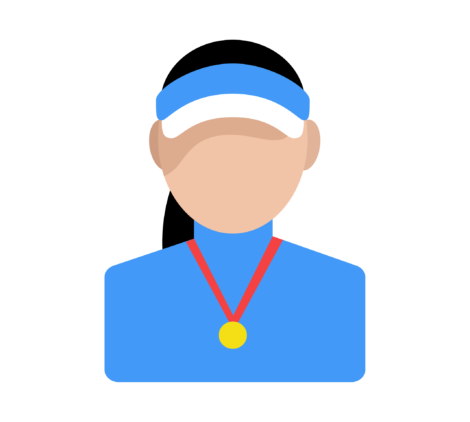 Badminton girl player, shuttlecock athlete, racquet sportswoman, court game enthusiast, badminton player-01