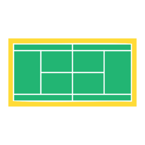 Badminton ground, court surface, shuttlecock arena, racquet sports field, badminton playing area-01