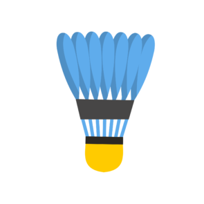 Badminton shuttle, feathered birdie, shuttlecock, racquet sports equipment, badminton bird-01