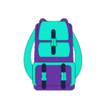 Climbing bag, gear storage, rugged carry, adventure pack, climbing accessory-01