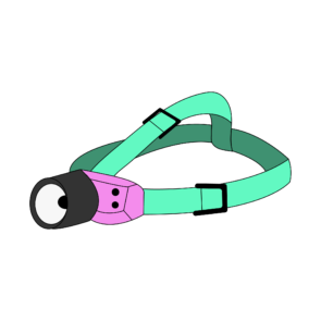 Headlamp, outdoor lighting, hands-free illumination, camping gear, night exploration-01