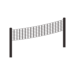 Paddleball net, sports equipment, court gear, game accessory, athletic gear